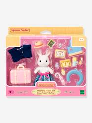 Toys-Playsets-Animal & Heroes Figures-Snow Rabbit Weekend Travel Set - SYLVANIAN FAMILIES