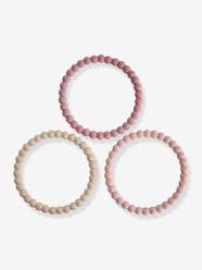 Toys-Baby & Pre-School Toys-Pack of 3 Pearl Teether Bracelets - MUSHIE