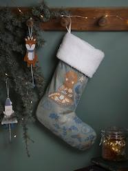 -Scandinavian Fox Christmas Stocking