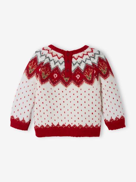 Christmas Jumper for Babies ecru 