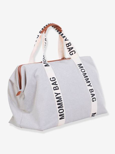 Changing bag, Mommy Bag by CHILDHOME ecru+green+terracotta 