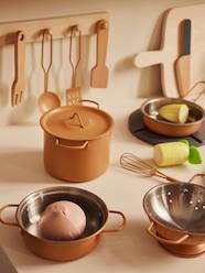 Toys-Set of Metal Kitchen Utensils