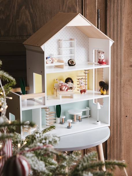 Dolls' House for Their Little Friends - Wood FSC® Certified White 