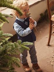 -Occasion Wear Outfit : Waistcoat + Shirt + Bow Tie + Trousers, for Boys