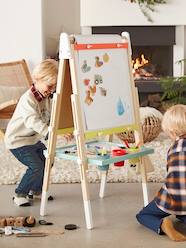 Toys-Arts & Crafts-Painting & Drawing-3-in-1 Foldable Board, Adjustable Height  - Wood FSC® Certified