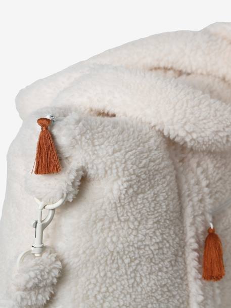 Changing Bag in Sherpa, Pluma beige 