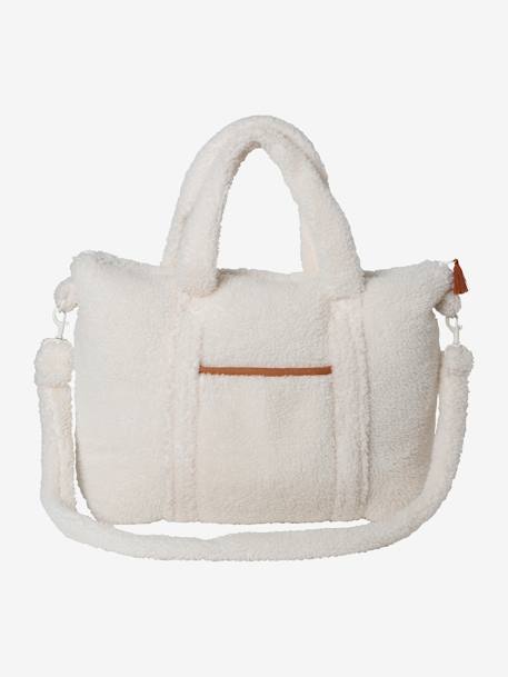 Changing Bag in Sherpa, Pluma beige 