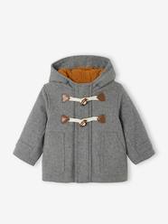 Baby-Hooded Duffle Coat for Babies