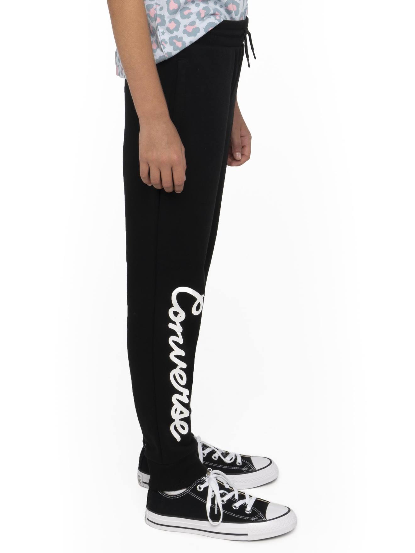 Converse hot sale and joggers