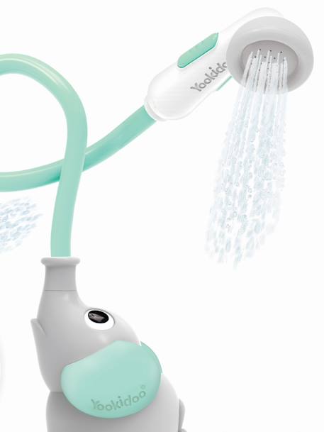 Elephant Shower Head, by Yookidoo Light Pink+turquoise+White 