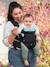 4-in-1 Flip Baby Carrier with Washable Bib by INFANTINO black 