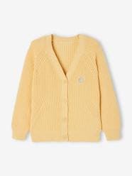 Girls-Rib Knit Cardigan for Girls