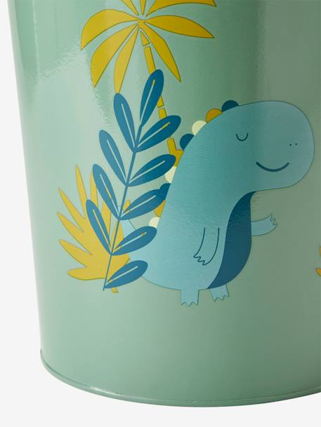 Metal Wastepaper Bin green+khaki+rose+sky blue 