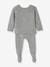 Knitted Outfit for Babies, by CYRILLUS marl grey 