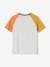 Colourblock Top with Shark Motif for Boys marl grey 