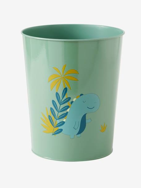 Metal Wastepaper Bin green+khaki+rose+sky blue 