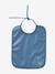 Pack of 3 Plasticised Bibs blue 