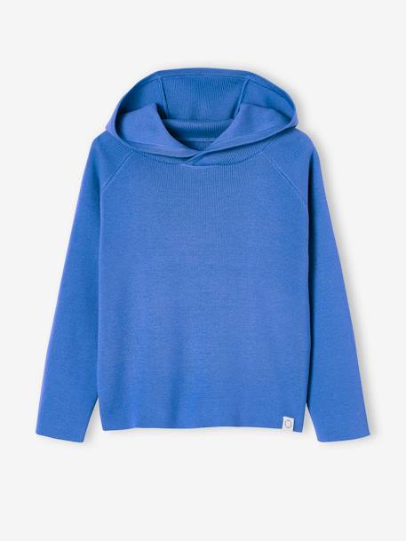 Hooded Jumper for Boys blue+navy blue 