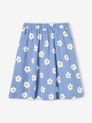 Girls-Long, Printed Skirt for Girls