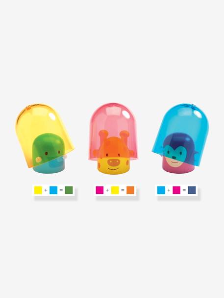 Rainbow Train Pull-Toy by DJECO beige 