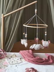 Nursery-Cot Mobiles-Musical Mobile, Barn