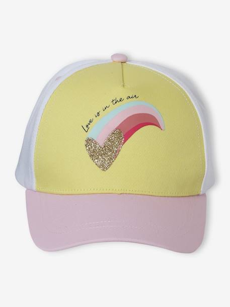 Pastel Cap for Girls pale yellow 