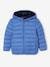 Lightweight Jacket with Recycled Polyester Padding & Hood for Boys BEIGE DARK SOLID WITH DESIGN+blue+denim blue+English green+green+navy blue+petrol blue 