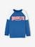 Team Brooklyn Colourblock Sports Sweatshirt for Boys pecan nut+royal blue 