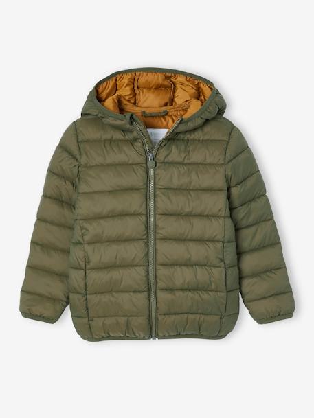 Bicolor Padded Hooded Blouson - Men - Ready-to-Wear