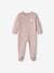 Pack of 3 Basic Sleepsuits in Interlock Fabric for Babies soft lilac 