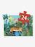 24-Piece Puzzle, The Tiger Walk by DJECO orange 