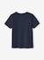 T-Shirt with Message for Boys night blue+royal blue+sage green+white+yellow 