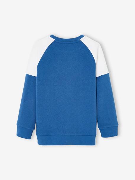 Team Brooklyn Colourblock Sports Sweatshirt for Boys royal blue 