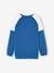 Team Brooklyn Colourblock Sports Sweatshirt for Boys pecan nut+royal blue 