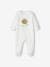 Pack of 2 Lion Sleepsuits in Velour for Baby Boys mustard 