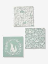 Bedding & Decor-Decoration-Pack of 3 Canvases, In the Woods