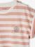 Striped T-Shirt for Girls striped pink 