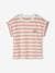 Striped T-Shirt for Girls striped pink 