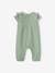 Cotton Gauze Jumpsuit for Babies pale pink+sage green 