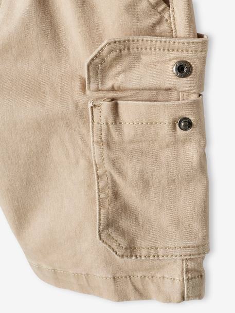 Cargo Shorts for Boys beige+khaki+navy blue 