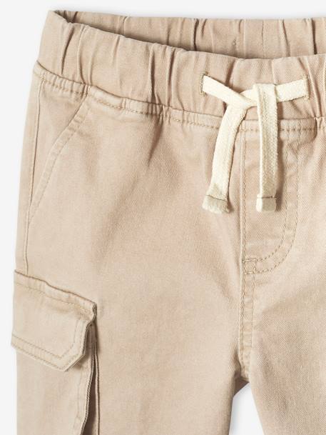 Cargo Shorts for Boys beige+khaki+navy blue 