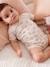 Pack of 5 Short Sleeve Bodysuits for Newborn Babies pale pink 