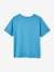 T-Shirt with Maxi Motif with Puff Ink Details for Boys azure+green 