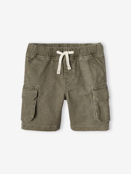 Cargo Shorts for Boys beige+khaki+navy blue 