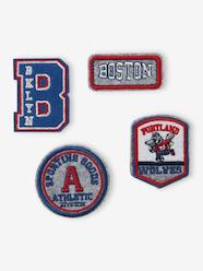 -Pack of 4 Iron-on Patches for Boys