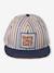 Striped Cap for Boys ink blue 