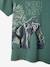 Animal T-Shirt in Organic Cotton for Boys sage green 