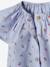 Blouse with Butterfly Wings, for Babies pale blue+pale yellow 