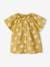 Blouse with Butterfly Wings, for Babies pale blue+pale yellow 