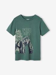 Boys-Tops-Animal T-Shirt in Organic Cotton for Boys